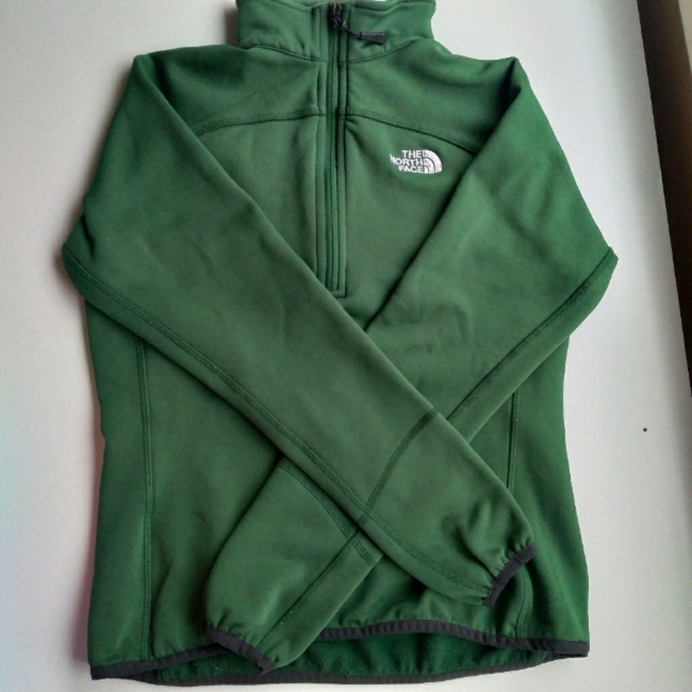 The North Face womens small pullover Fleece Lined Green